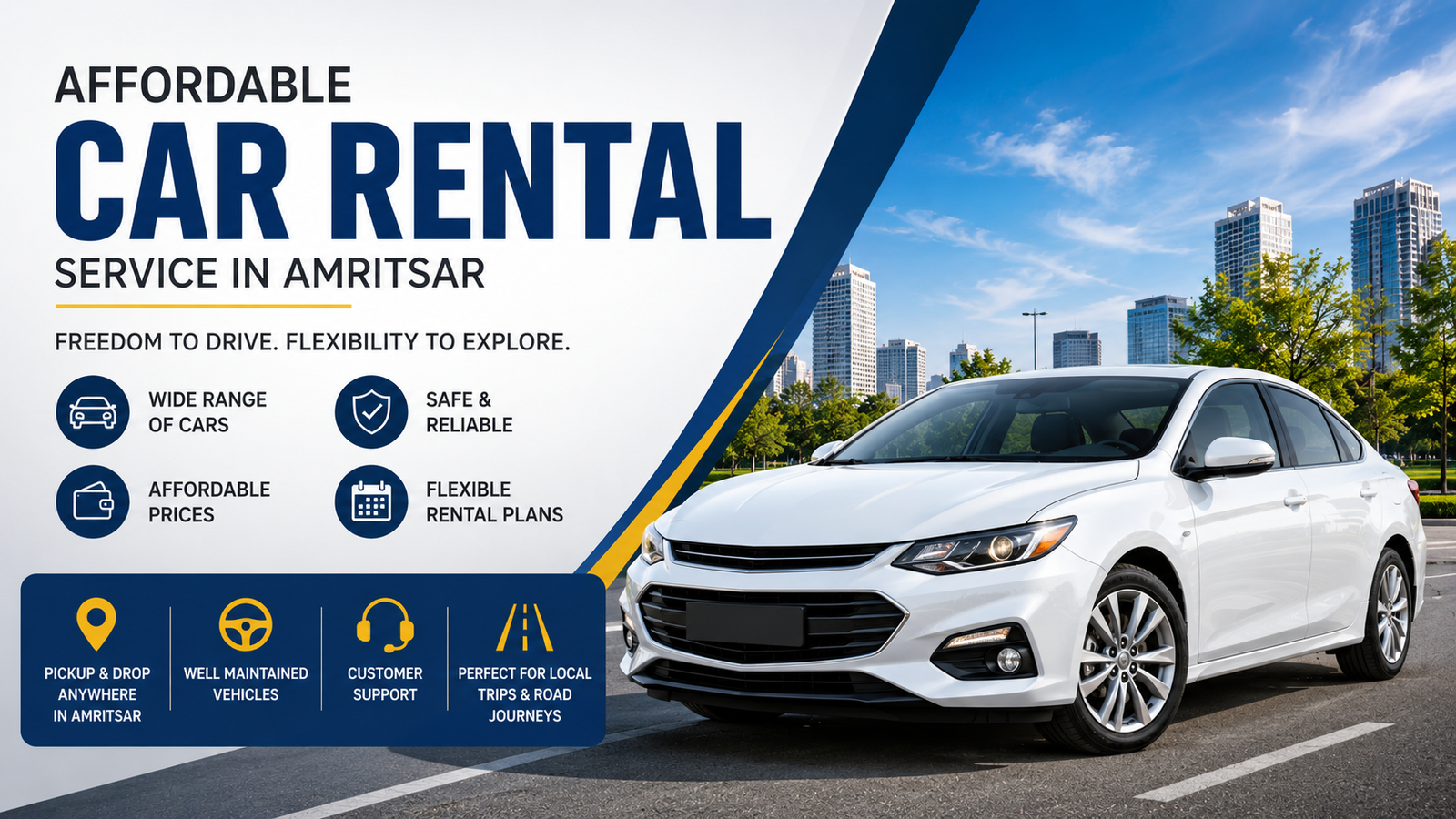 Affordable Car Rental Service in Amritsar | Mahal Self Drive