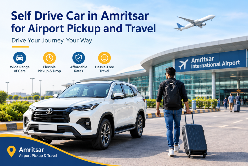 best Self Drive Car in Amritsar for Airport Pickup and Travel