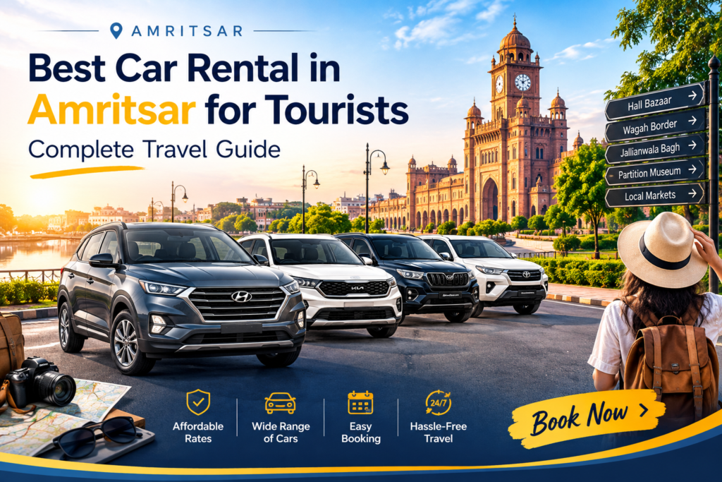 Best Car Rental in Amritsar for Tourists: Complete Travel Guide